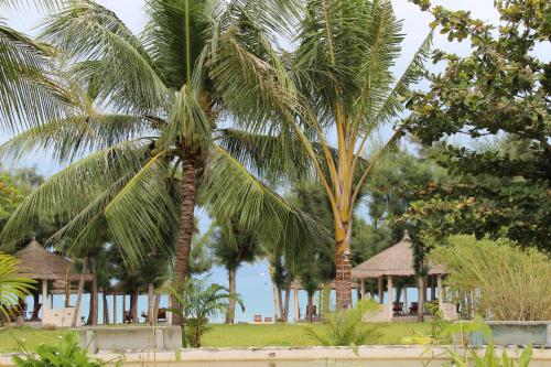 Garden, GM Doc Let Beach Resort and Spa in Ninh Van Bay Garden, GM Doc Let Beach Resort and Spa in Ninh Van Bay