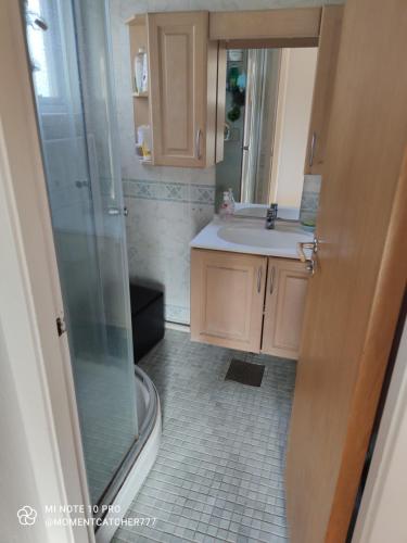 Bathroom, Guest room in private house in Alesund Bathroom, Guest room in private house in Alesund