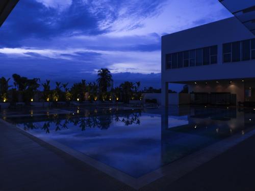 Exterior view, Pullman Kuching Hotel in Kuching Exterior view, Pullman Kuching Hotel in Kuching