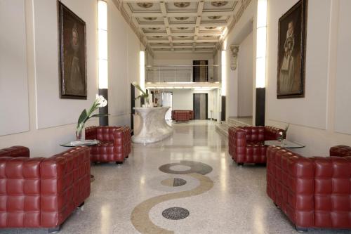 Előcsarnok, Hotel Grand'Italia in Padua Előcsarnok, Hotel Grand'Italia in Padua