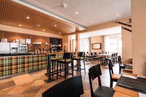 Restaurant, Hotel Les Amis in Saas-Fee Restaurant, Hotel Les Amis in Saas-Fee