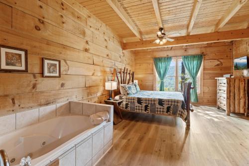 Mountain view 5 bdrm Gatlinburg Cabin near downtown Arts in Gatlinburg (TN) Mountain view 5 bdrm Gatlinburg Cabin near downtown Arts in Gatlinburg (TN)