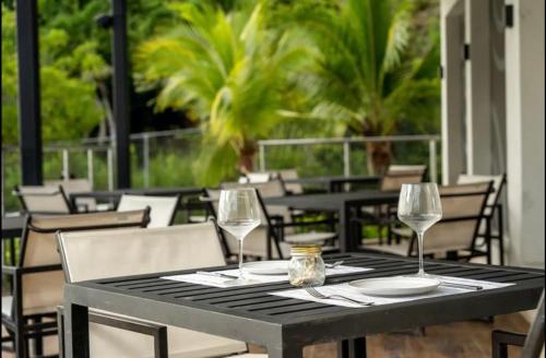 餐廳, Charming Zen-style Beach apartment at Punta Caelo in 聖卡洛斯 餐廳, Charming Zen-style Beach apartment at Punta Caelo in 聖卡洛斯