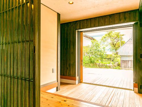 balkong/terrass, 古民家 宿 そよも in Maibara balkong/terrass, 古民家 宿 そよも in Maibara