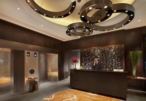 Lobby, Hotel One Eighteen in Causeway Bay Lobby, Hotel One Eighteen in Causeway Bay
