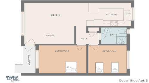 Ocean Blue Apartment Three - apartment on 2nd level in Currarong Ocean Blue Apartment Three - apartment on 2nd level in Currarong