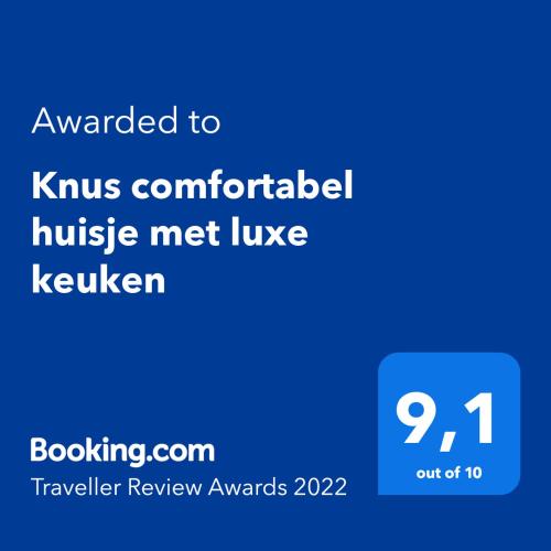 Knus comfortabel huisje met luxe keuken in Wapse Knus comfortabel huisje met luxe keuken in Wapse