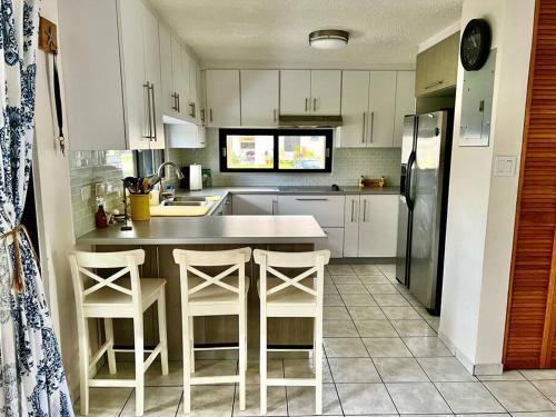 Kjøkken, Entire Beach Apartment with view to El Yunque National Rain Forest in Rio Grande Kjøkken, Entire Beach Apartment with view to El Yunque National Rain Forest in Rio Grande