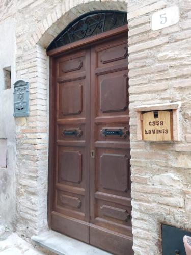 Entrance, Casa Lavinia in Casperia Entrance, Casa Lavinia in Casperia