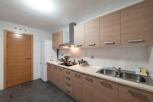 kuhinja, Luxurious Nordic Style Apartment in Alhendin kuhinja, Luxurious Nordic Style Apartment in Alhendin