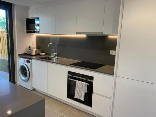 مطبخ, Apartamento nuevo, equipado y decorado con estilo in Sant Joan de Palamos مطبخ, Apartamento nuevo, equipado y decorado con estilo in Sant Joan de Palamos