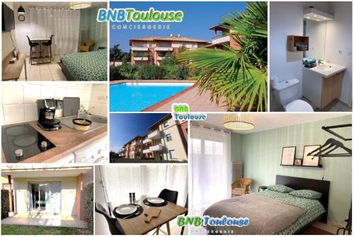 Studio calme dans une belle residence avec piscine • Parking • WiFi in Avenue de Fronton Studio calme dans une belle residence avec piscine • Parking • WiFi in Avenue de Fronton