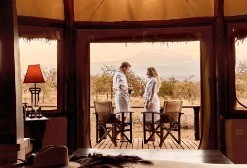 Tawi Lodge in Amboseli National Park Tawi Lodge in Amboseli National Park