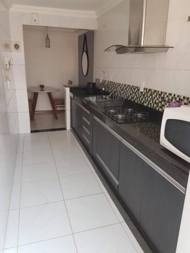 Kitchen, Lindo e aconchegante apt para ate 04 pessoas in Saint Central Kitchen, Lindo e aconchegante apt para ate 04 pessoas in Saint Central