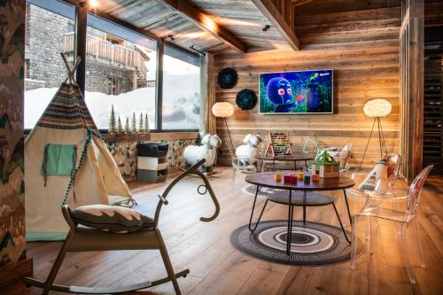 สนามเด็กเล่น, Chalets Izia - Village Montana in วาล อีแซร์ สนามเด็กเล่น, Chalets Izia - Village Montana in วาล อีแซร์