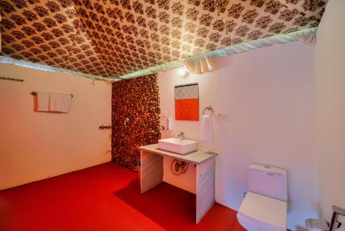 Bathroom, Ranthambore Nature Camp Resort in Ranthambore Bathroom, Ranthambore Nature Camp Resort in Ranthambore