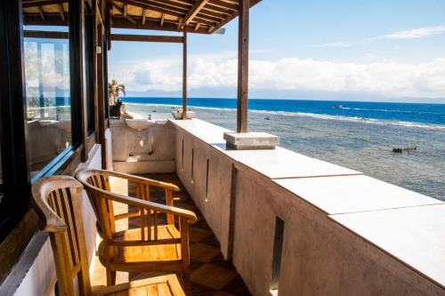 balkon/terras, Cemara Beachfront Nusa Penida in Nusa Penida balkon/terras, Cemara Beachfront Nusa Penida in Nusa Penida