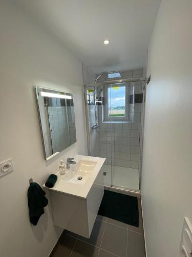 Μπάνιο, Superbe appartement en residence avec parking in Loudeac Μπάνιο, Superbe appartement en residence avec parking in Loudeac