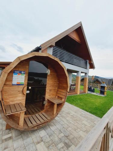 A szálláshely kívülről, Dom na Wzgórzu SŁOŃCE na wyłączność JACUZZI ELEKTRYCZNE SAUNA ROWERY (Dom na Wzgorzu SLONCE na wylacznosc JACUZZI ELEKTRYCZNE SAUNA ROWERY) in Zawóz A szálláshely kívülről, Dom na Wzgórzu SŁOŃCE na wyłączność JACUZZI ELEKTRYCZNE SAUNA ROWERY (Dom na Wzgorzu SLONCE na wylacznosc JACUZZI ELEKTRYCZNE SAUNA ROWERY) in Zawóz