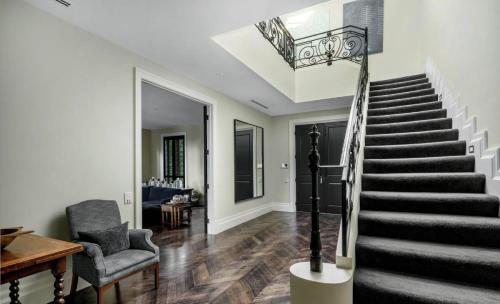 A stunning kitchen featuring marble bench tops in Toorak A stunning kitchen featuring marble bench tops in Toorak