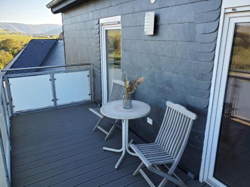 Balcony/terrace, Mosel-Auszeit in Klusserath Balcony/terrace, Mosel-Auszeit in Klusserath