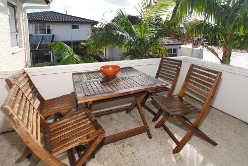 陽台/露台, 塔卡普納汽車旅館 (Takapuna Motor Lodge) in 北海岸 陽台/露台, 塔卡普納汽車旅館 (Takapuna Motor Lodge) in 北海岸