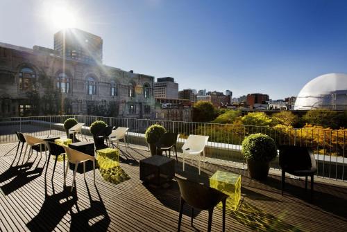 شرفة/ تراس, Hotel Zero 1 Montreal in مونتريال (QC) شرفة/ تراس, Hotel Zero 1 Montreal in مونتريال (QC)