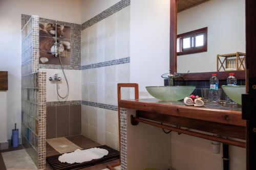 Badezimmer, Hotel Ambalakely in Fianarantsoa Badezimmer, Hotel Ambalakely in Fianarantsoa