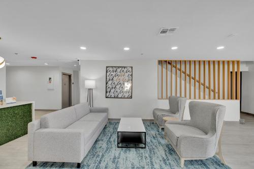 Előcsarnok, Comfort Inn in South Padre Island (Texas) Előcsarnok, Comfort Inn in South Padre Island (Texas)