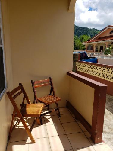 balcon/terrasse, La Kaye Nou by SMO Wellness in Soufriére balcon/terrasse, La Kaye Nou by SMO Wellness in Soufriére