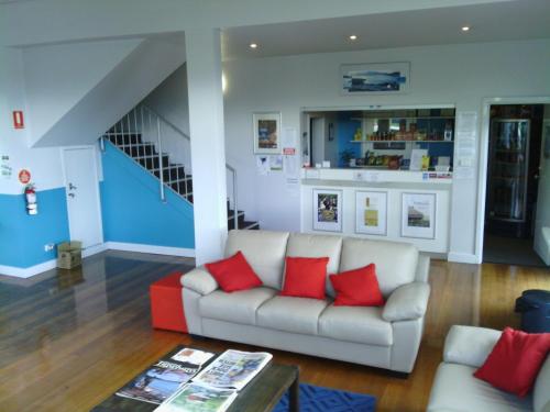 Αίθουσα υποδοχής, Waterfront Lodge Motel in Hobart Αίθουσα υποδοχής, Waterfront Lodge Motel in Hobart