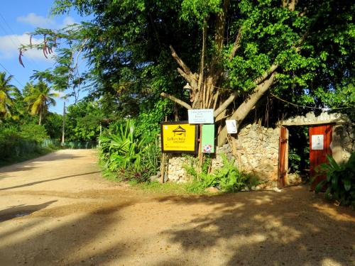 Entrance, La Rancheta in Las Galeras Entrance, La Rancheta in Las Galeras