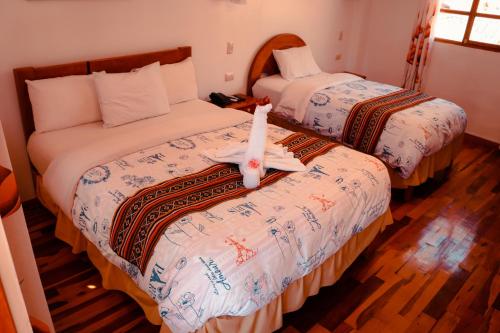 Guestroom, Intitambo Hotel in Ollantaytambo Guestroom, Intitambo Hotel in Ollantaytambo