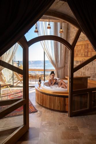 شرفة/ تراس, Dream of Cappadocia in Uchisar شرفة/ تراس, Dream of Cappadocia in Uchisar