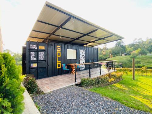 Garden, Acogedor y moderno Glamping en container, 10 min del centro in Chiquinquirá Garden, Acogedor y moderno Glamping en container, 10 min del centro in Chiquinquirá