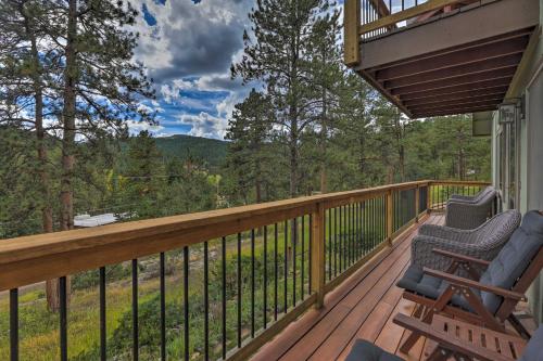 Stunning Evergreen Chalet with Private Hot Tub! in Evergreen (CO) Stunning Evergreen Chalet with Private Hot Tub! in Evergreen (CO)