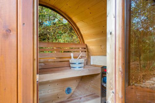 sauna, Wellness chata Sloupnice in Nedošín sauna, Wellness chata Sloupnice in Nedošín