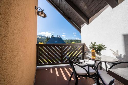 Balcony/terrace, Resort Slunce in Harrachov Balcony/terrace, Resort Slunce in Harrachov