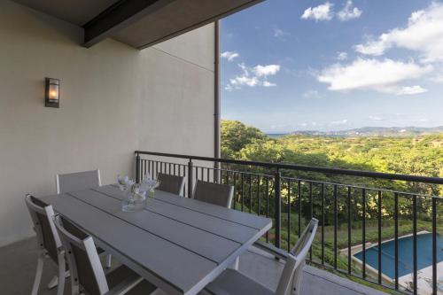 Balcony/terrace, Roble Sabana 202 Luxury Apartment - Reserva Conchal in Playa Conchal Balcony/terrace, Roble Sabana 202 Luxury Apartment - Reserva Conchal in Playa Conchal