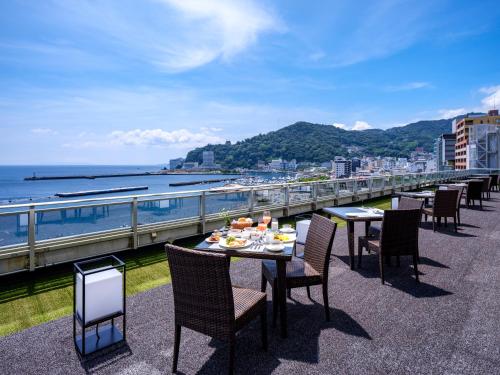 Balcony/terrace, Atami Pearl Star Hotel in Sun Beach Balcony/terrace, Atami Pearl Star Hotel in Sun Beach