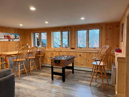 Recreatie-faciliteiten, Loafers' Lodge in Carrabassett Valley (ME) Recreatie-faciliteiten, Loafers' Lodge in Carrabassett Valley (ME)