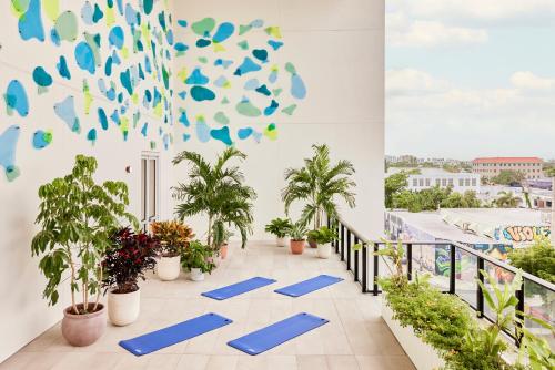 Fitness center, Arlo Wynwood Miami in Miami (FL) Fitness center, Arlo Wynwood Miami in Miami (FL)