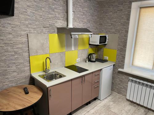 Køkken, Смарт-квартира біля озера in Vinnitsa Køkken, Смарт-квартира біля озера in Vinnitsa