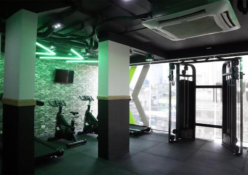 Fitness center, mySTAY Hotel BGC East in Bonifacio Global City (BGC) / Taguig Fitness center, mySTAY Hotel BGC East in Bonifacio Global City (BGC) / Taguig