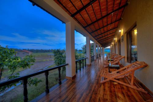 balkon/terasa, Aranyak Resort Kanha in Kanha balkon/terasa, Aranyak Resort Kanha in Kanha