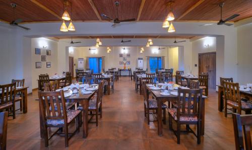 Banketzaal, Aranyak Resort Kanha in Kanha Banketzaal, Aranyak Resort Kanha in Kanha