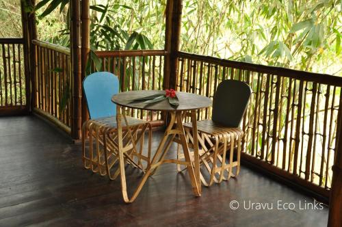 شرفة/ تراس, Uravu Bamboo Grove Resort in أمبالافايال شرفة/ تراس, Uravu Bamboo Grove Resort in أمبالافايال