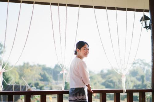 شرفة/ تراس, บ้านสวนภูปันวาโฮมสเตย์ in Pha Sing شرفة/ تراس, บ้านสวนภูปันวาโฮมสเตย์ in Pha Sing
