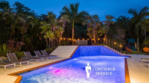 Modern Gorgeous 7K SF 9BR Pool Theater On Acre in Davie (FL) Modern Gorgeous 7K SF 9BR Pool Theater On Acre in Davie (FL)