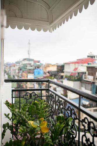 Balcony/terrace, Flora Centre Hotel & Spa in Hanoi Balcony/terrace, Flora Centre Hotel & Spa in Hanoi